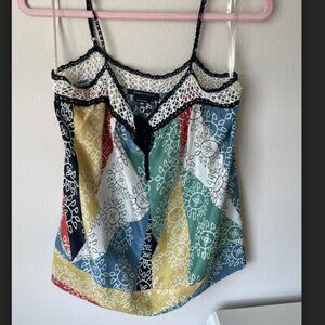 BCBG Max Azria 100% silk top XS.